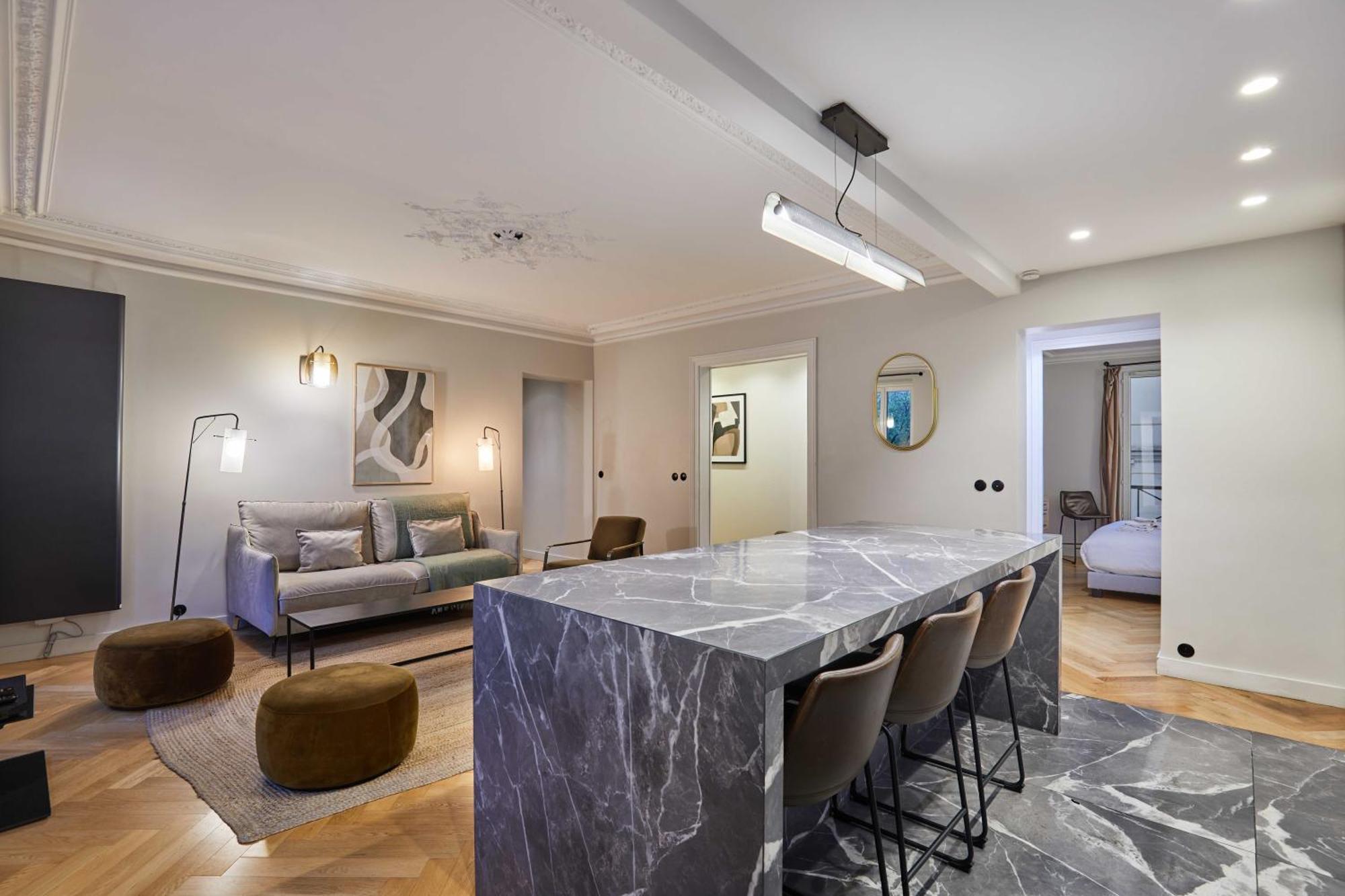 Magnificent Apartment - 3Br- 8P - Batignolles باريس المظهر الخارجي الصورة
