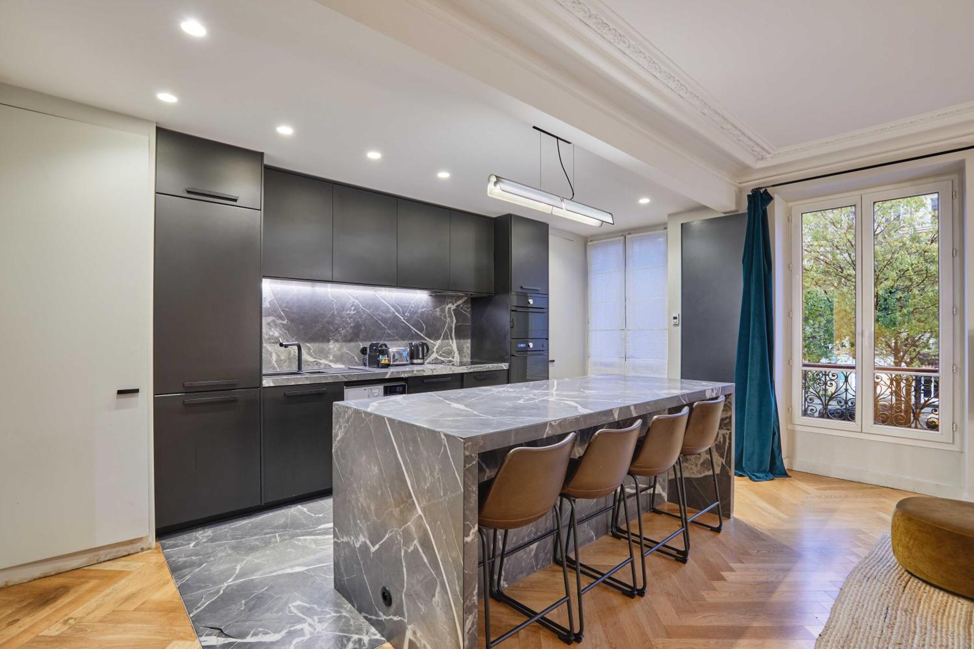 Magnificent Apartment - 3Br- 8P - Batignolles باريس المظهر الخارجي الصورة