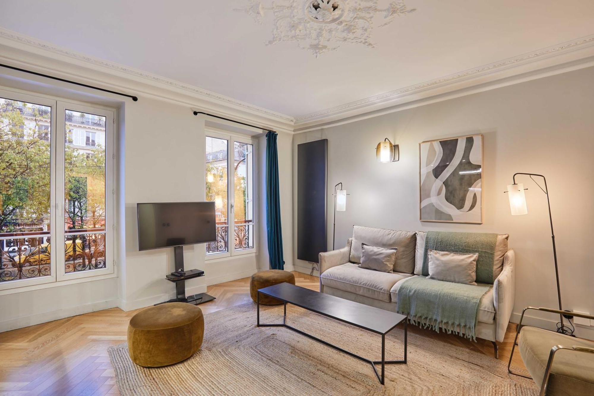 Magnificent Apartment - 3Br- 8P - Batignolles باريس المظهر الخارجي الصورة