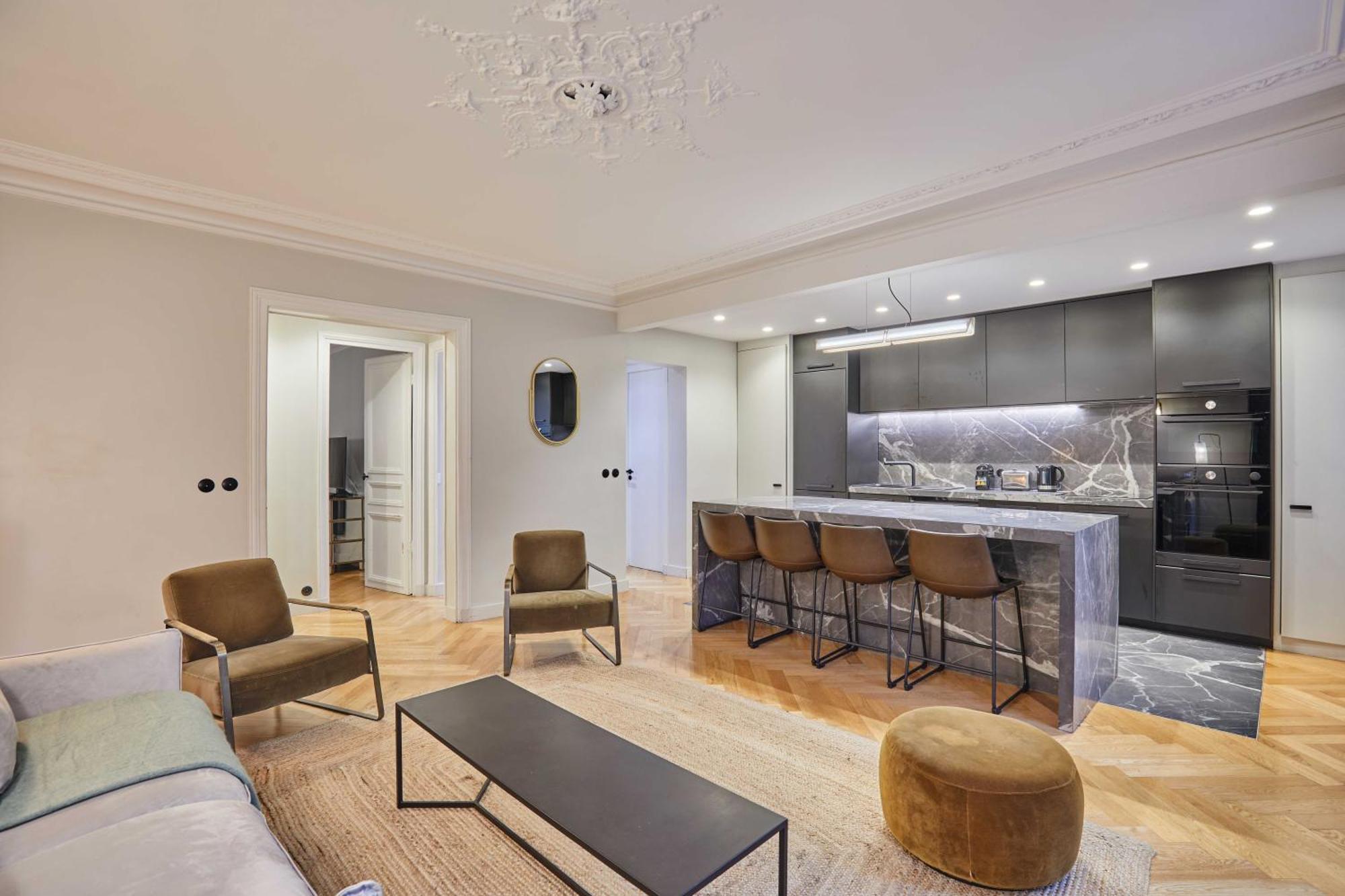 Magnificent Apartment - 3Br- 8P - Batignolles باريس المظهر الخارجي الصورة
